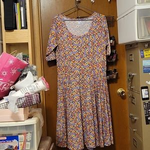 LuLaRoe Dress 2X